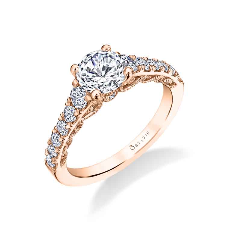 Lolita - Vintage Inspired Solitaire Engagement Ring