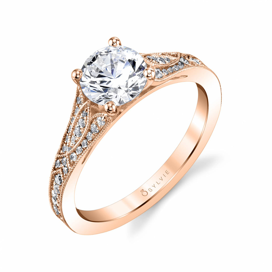 Vintage Inspired Engagement Ring