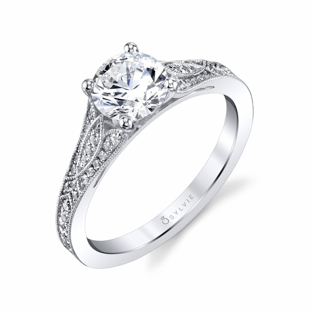 Vintage Inspired Engagement Ring