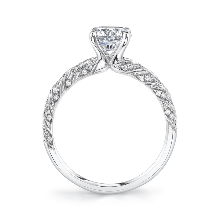 Vintage Inspired Solitaire Engagement Ring