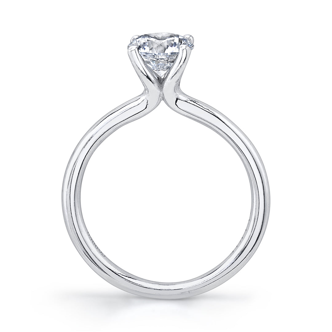 Oval Cut Solitaire Engagement Ring - Dominique