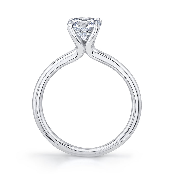 Oval Cut Solitaire Engagement Ring - Dominique
