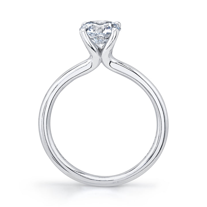 Marquise Cut Solitaire Engagement Ring - Dominique