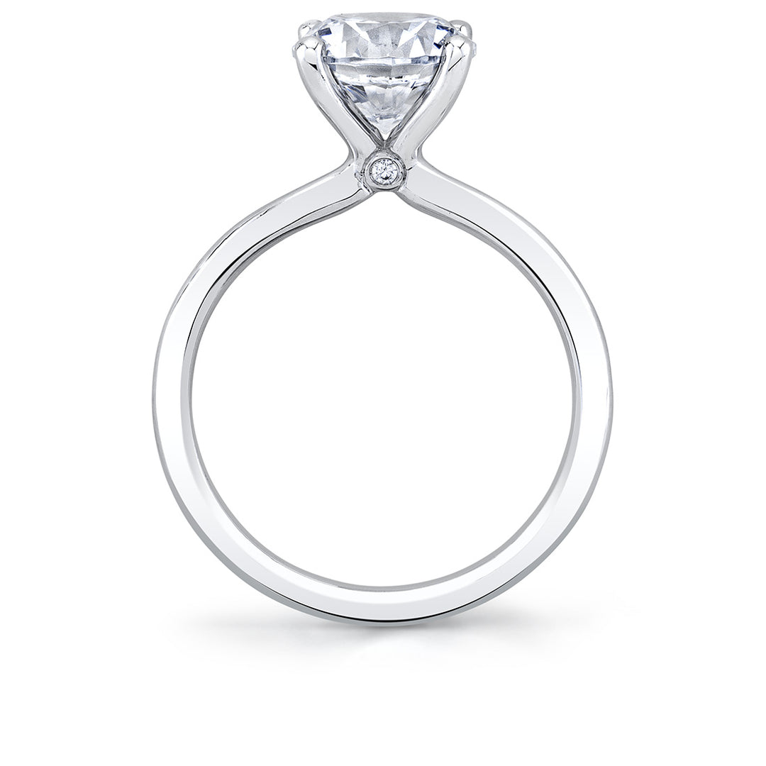 Round Cut Solitaire Engagement Ring - Sutton
