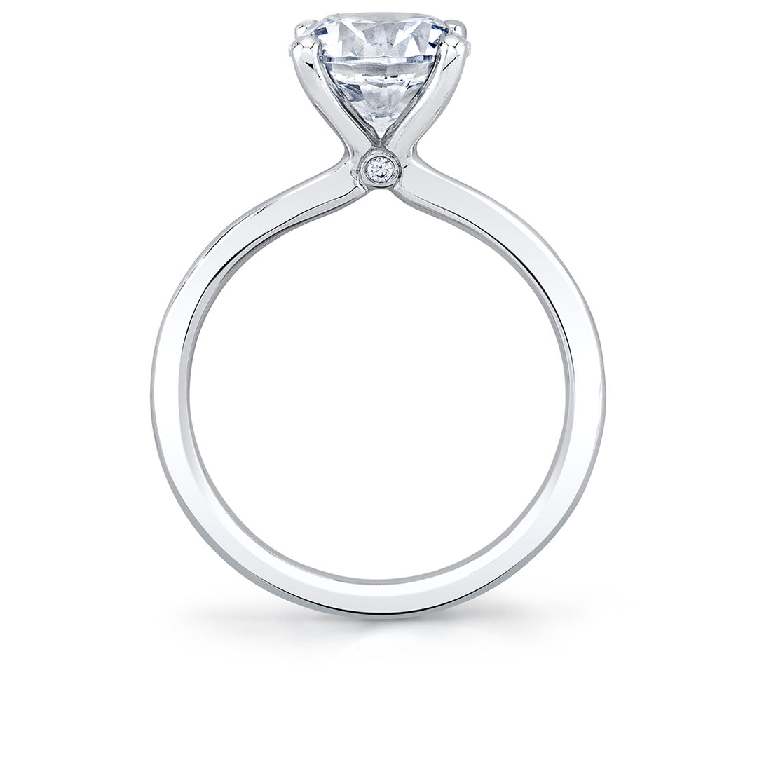 Round Cut Solitaire Engagement Ring - Sutton