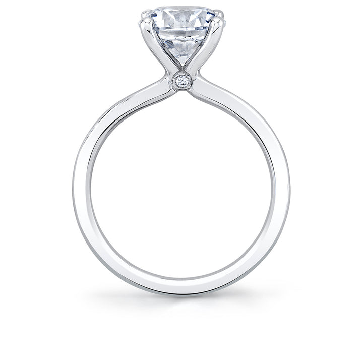 Round Cut Solitaire Engagement Ring - Sutton