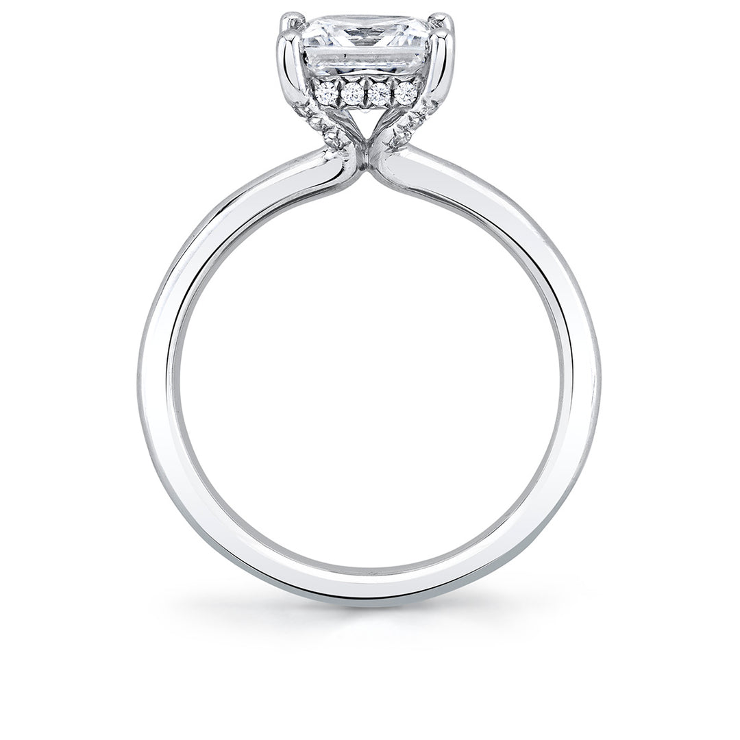 Emerald Cut Solitaire Engagement Ring - Joanna