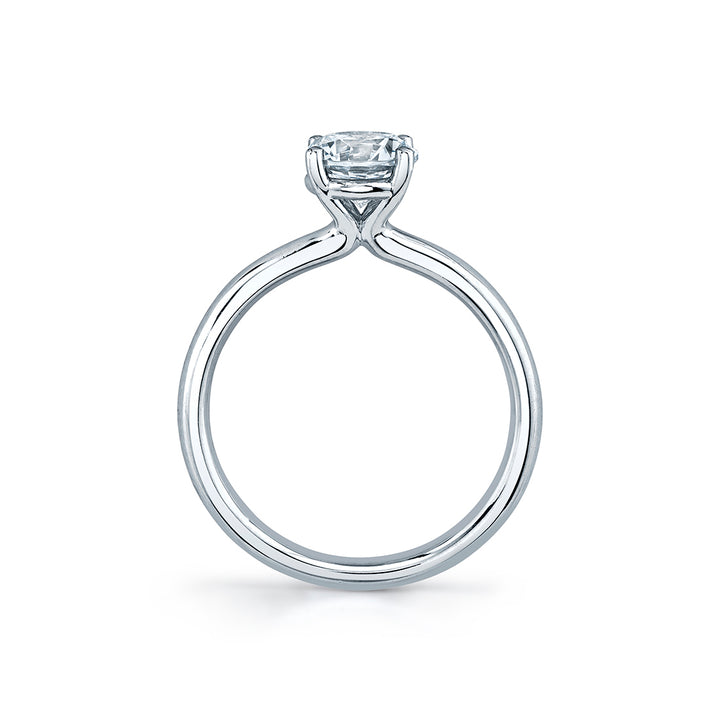 Round Cut Solitaire Engagement Ring - Hestia