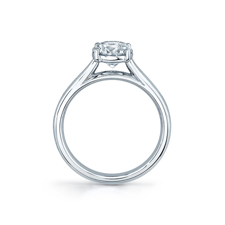Round Cut Solitaire Engagement Ring - Allison