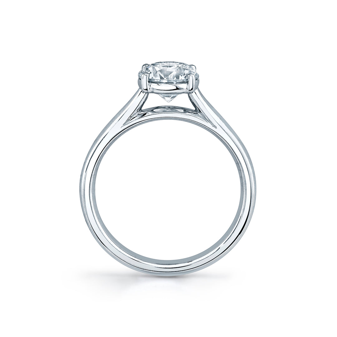 Round Cut Solitaire Engagement Ring - Allison