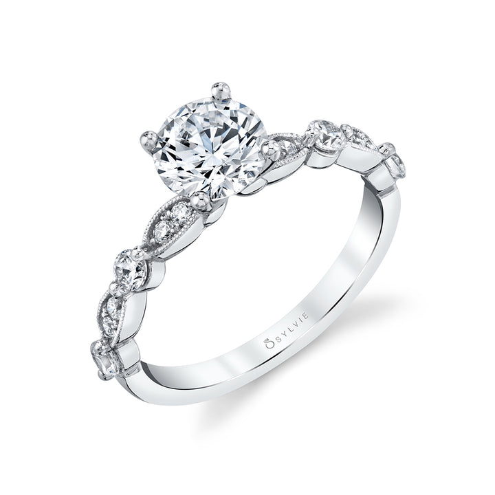 Stackable Engagement Ring - Florence