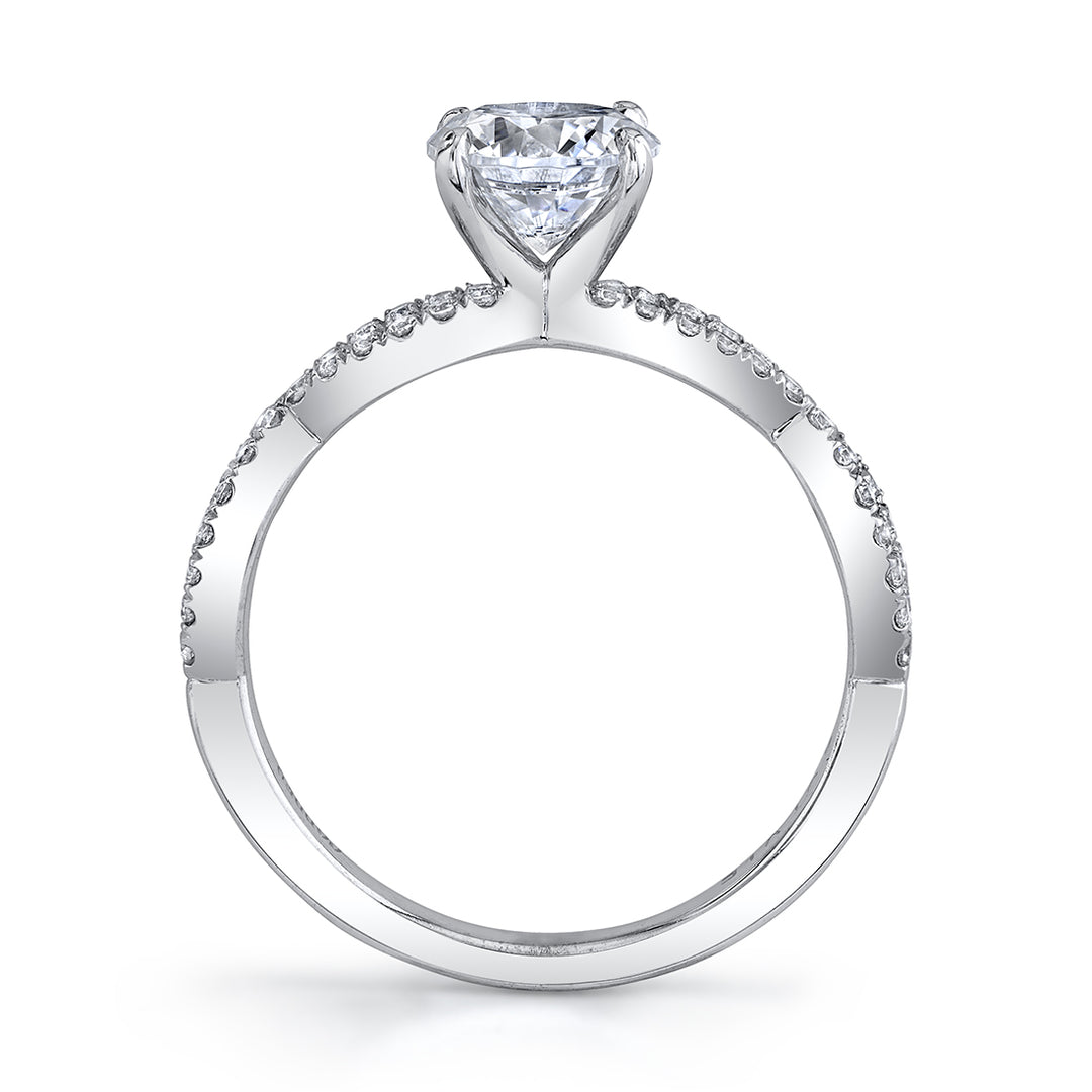 Spiral Engagement Ring - Maribel