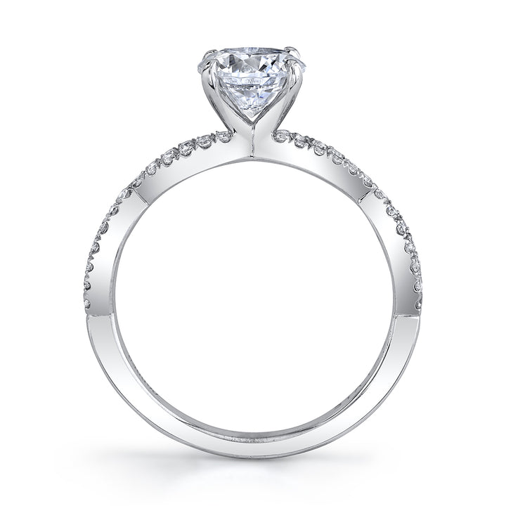 Spiral Engagement Ring - Maribel