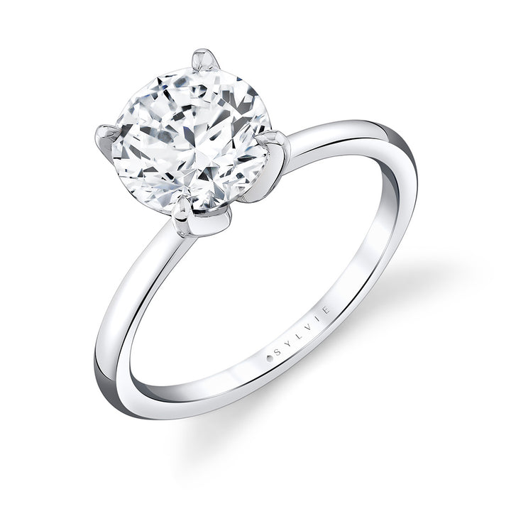 Tulira Solitaire Marquise Petal Prong Engagement Ring - Chrys