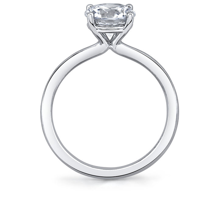Round Cut Solitaire Engagement Ring - Blake