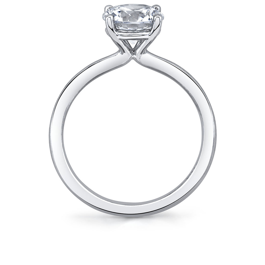 Round Cut Solitaire Engagement Ring - Blake