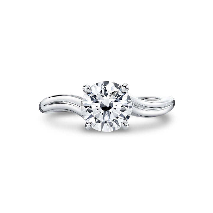 Tulira Solitaire Vine Engagement Ring - Acacia