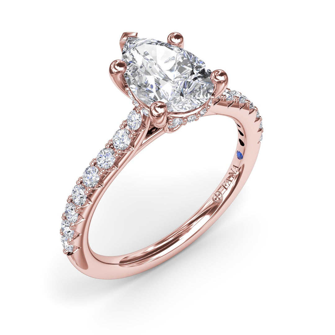 Classic Pear Solitaire With Hidden Halo