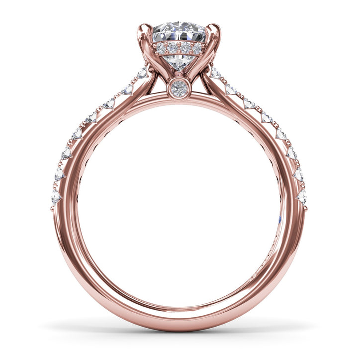 Classic Pear Solitaire With Hidden Halo