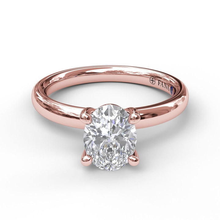Classic Oval Cut Solitaire