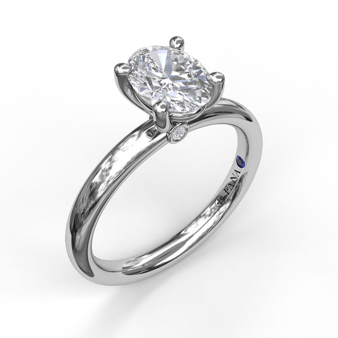 Classic Oval Cut Solitaire