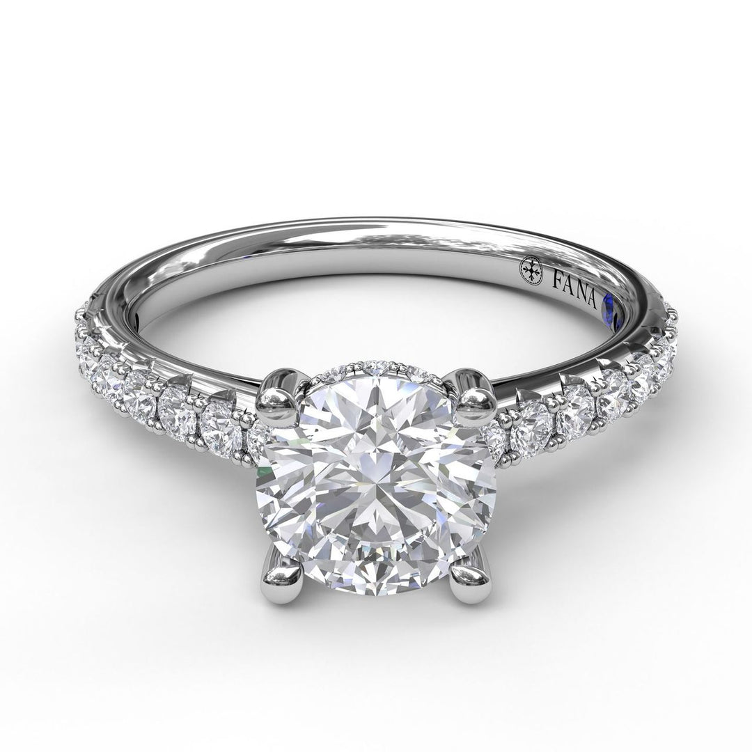 Timeless Single Row Engagement Ring