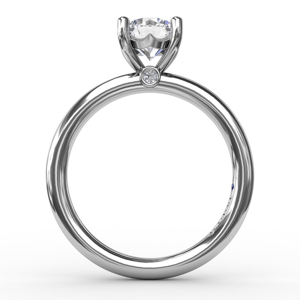 Classic Round Diamond Solitaire Engagement Ring