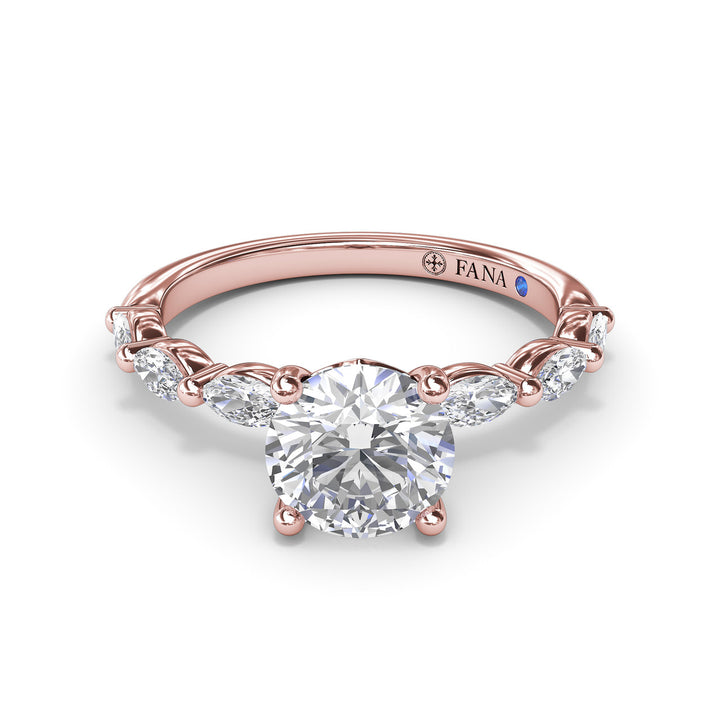 Perfectly Polished Diamond Engagement Ring