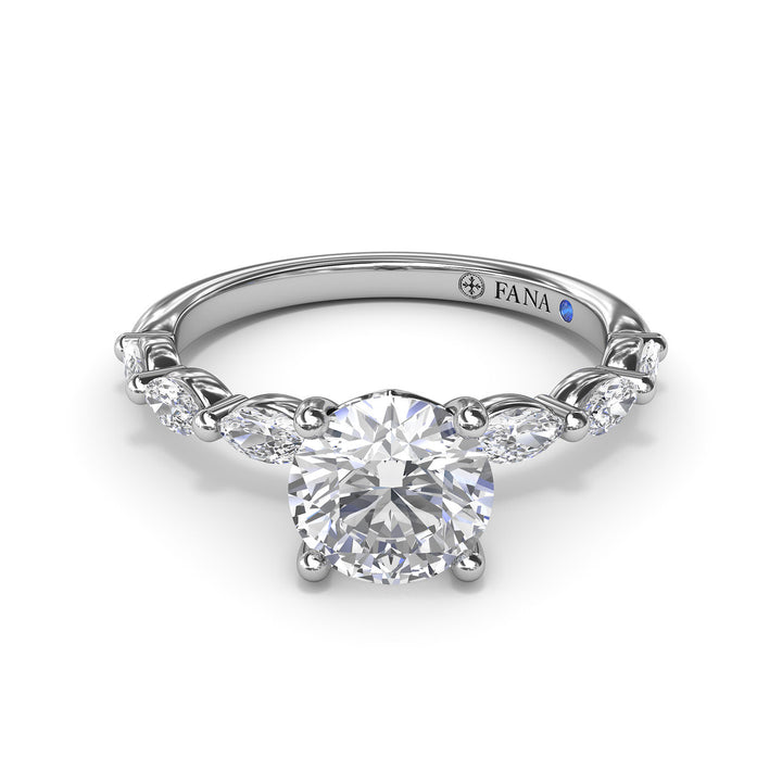 Perfectly Polished Diamond Engagement Ring