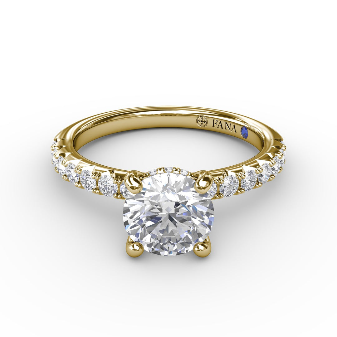 Quintessential Diamond Engagement Ring