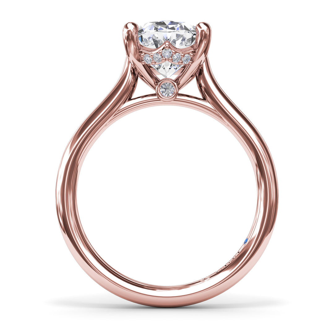 Sparkling Solitaire Diamond Engagement Ring