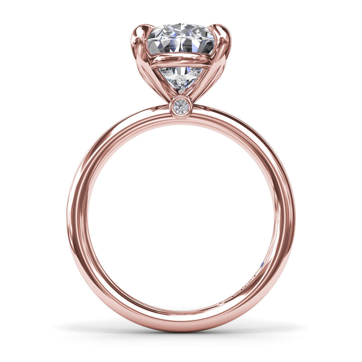 Five Prong Engagement Ring