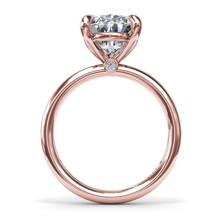 Five Prong Engagement Ring