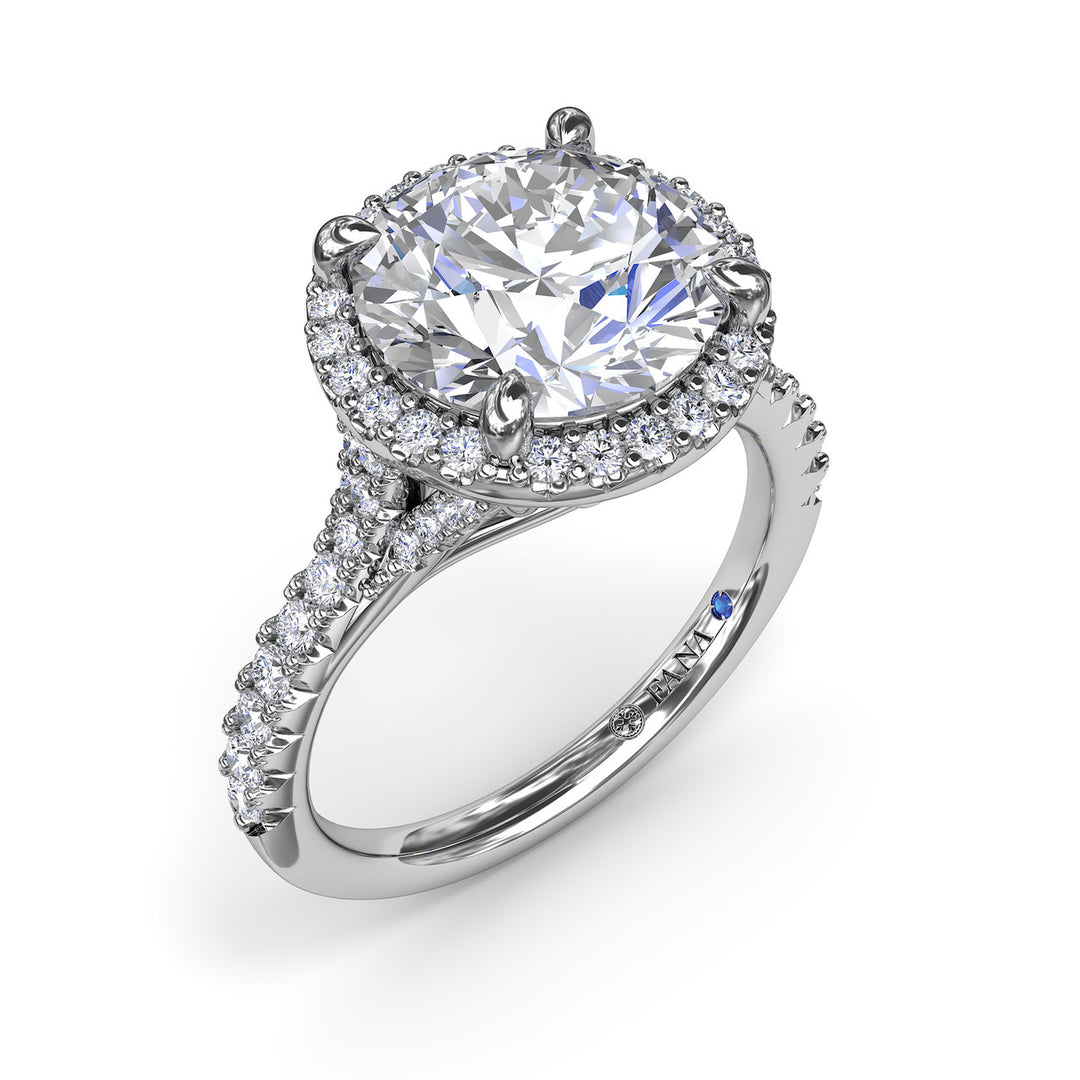 Striking and Bold Diamond Engagement Ring