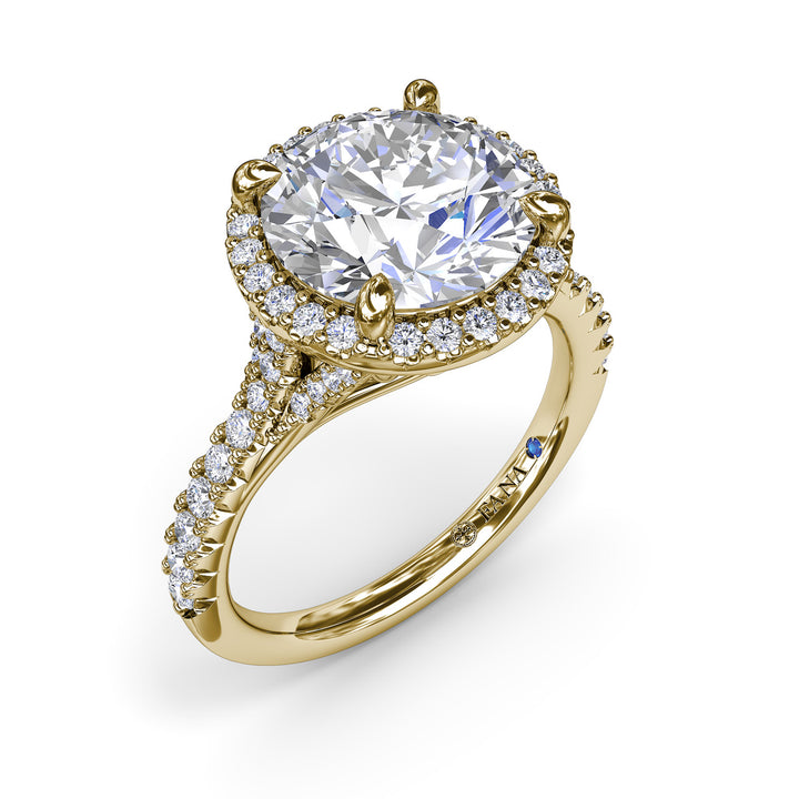 Striking and Bold Diamond Engagement Ring