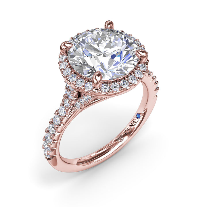 Striking and Bold Diamond Engagement Ring