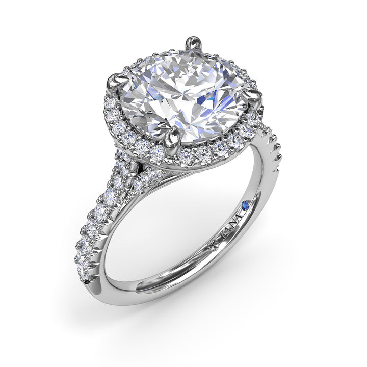Striking and Bold Diamond Engagement Ring