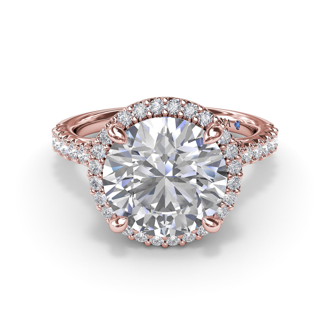 Striking and Bold Diamond Engagement Ring
