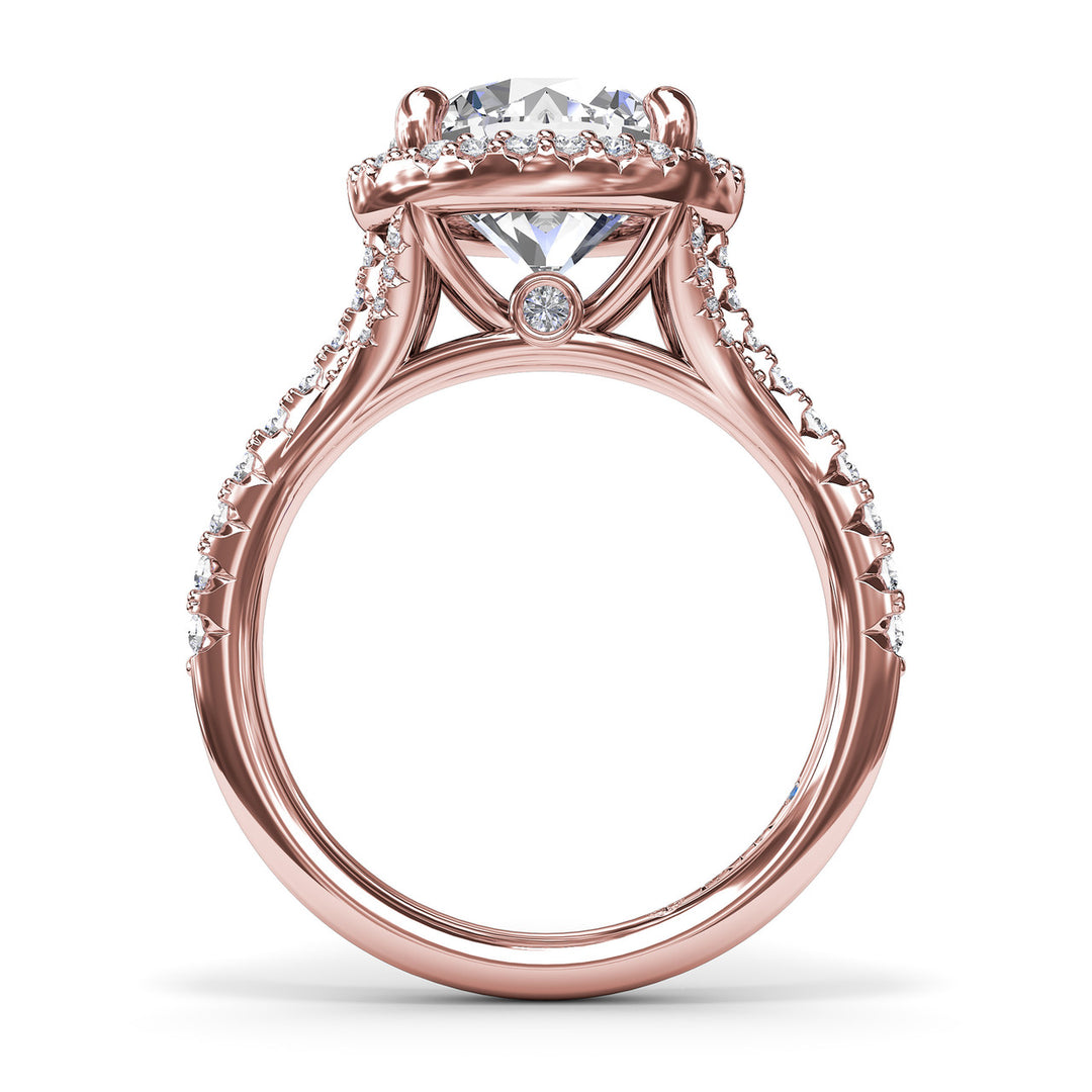 Striking and Bold Diamond Engagement Ring