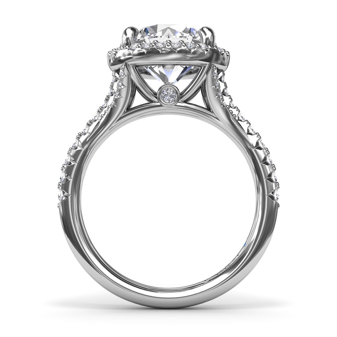 Striking and Bold Diamond Engagement Ring