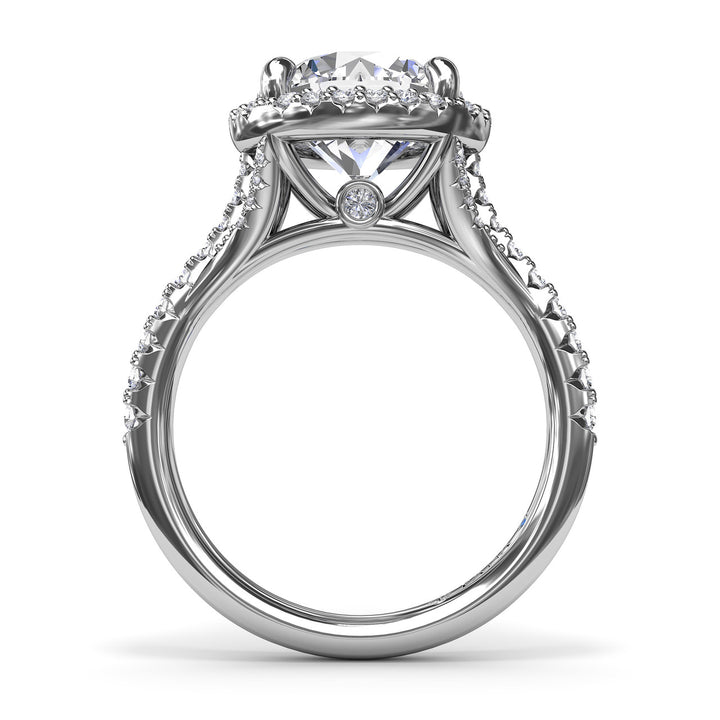 Striking and Bold Diamond Engagement Ring