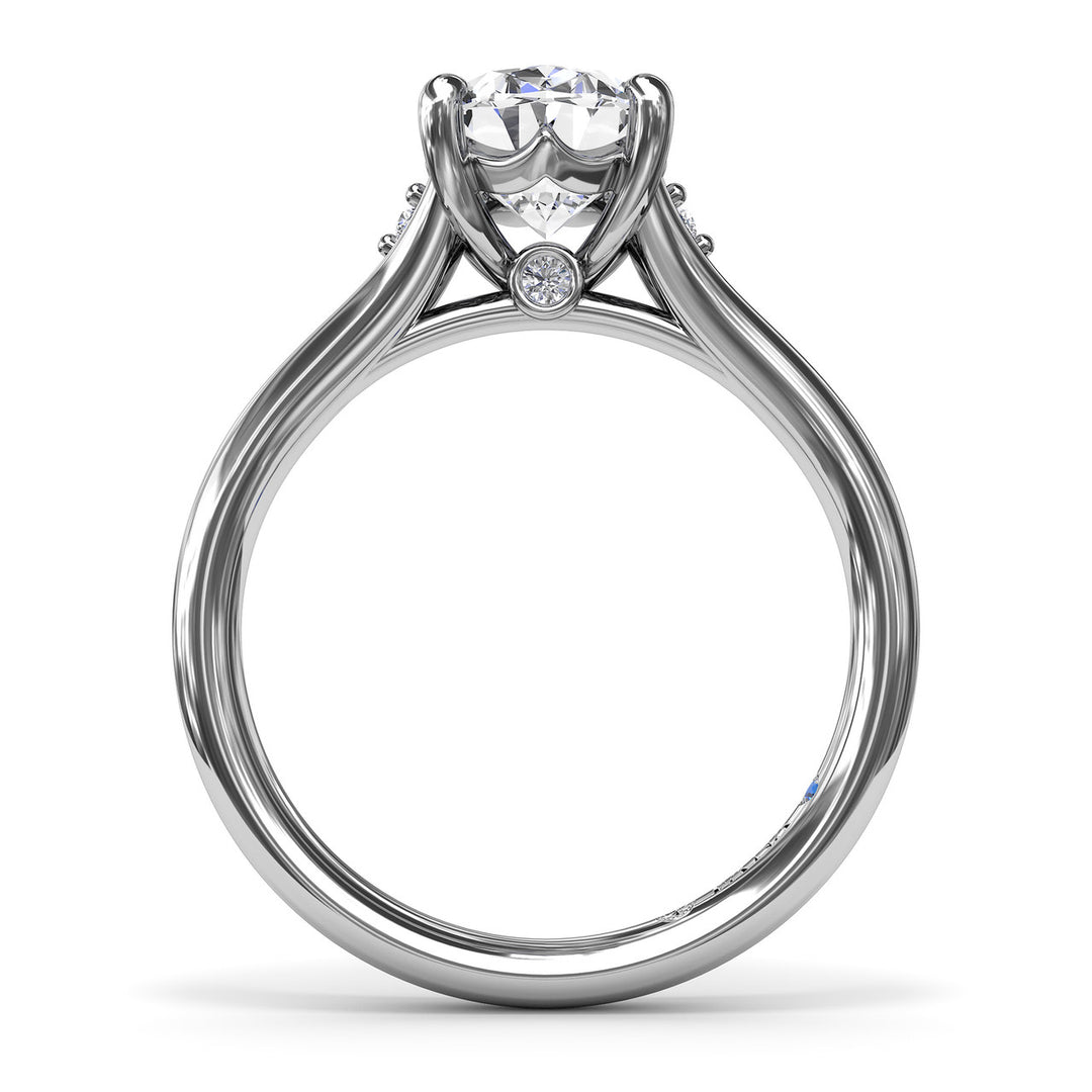 Split Shank Engagement Ring