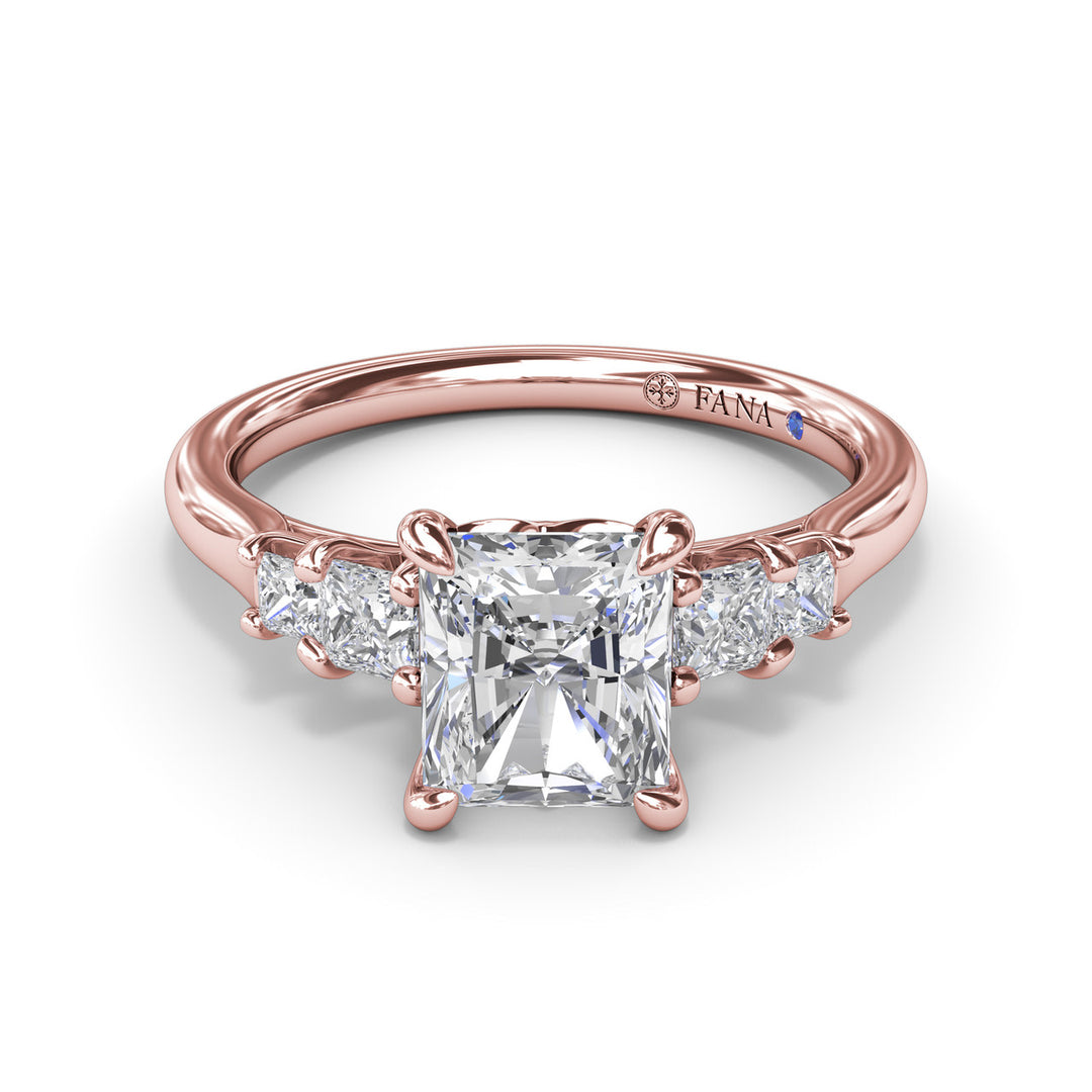 Radiant Diamond Engagement Ring