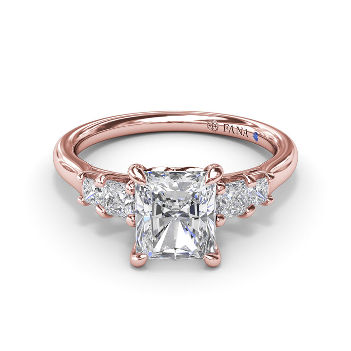 Radiant Diamond Engagement Ring