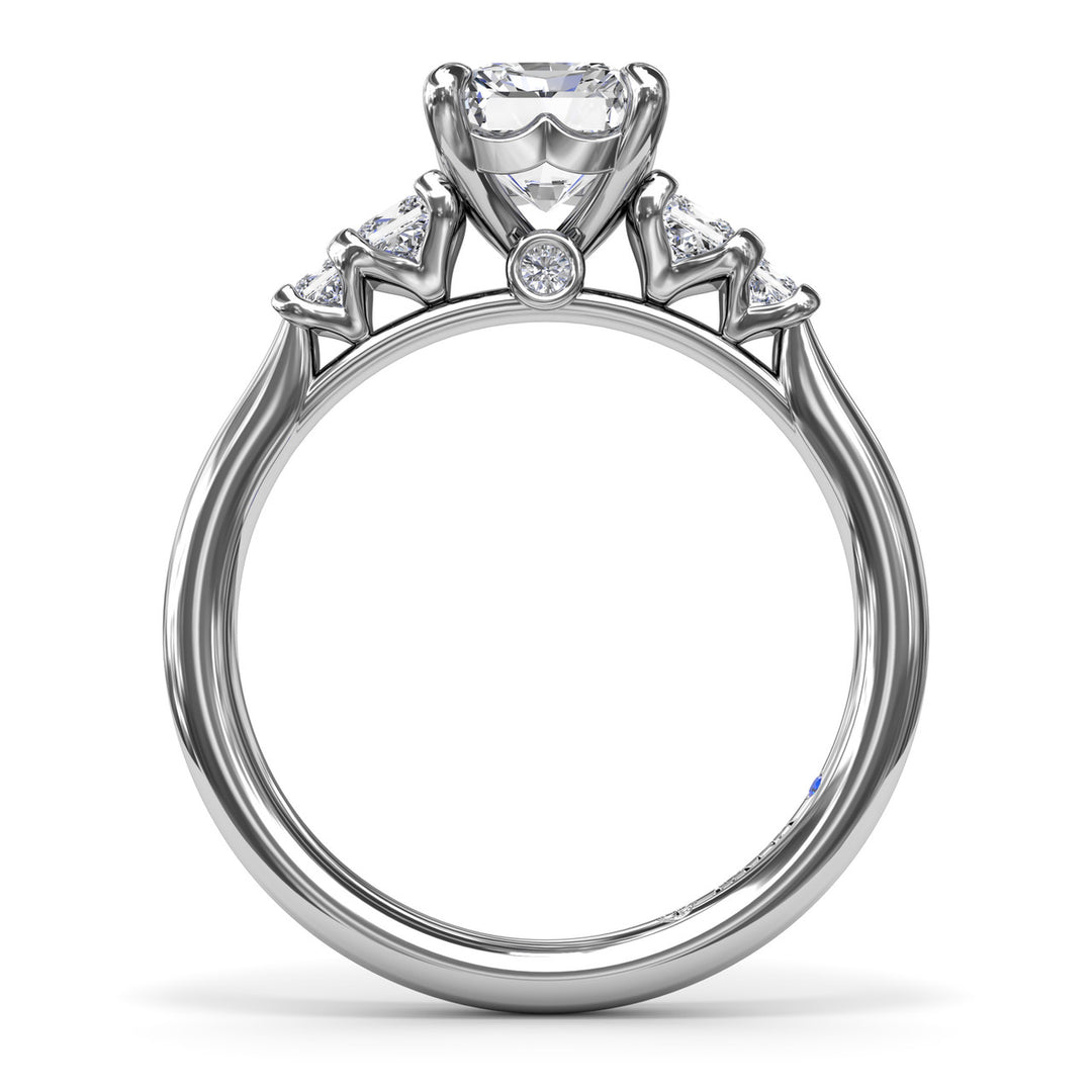 Radiant Diamond Engagement Ring