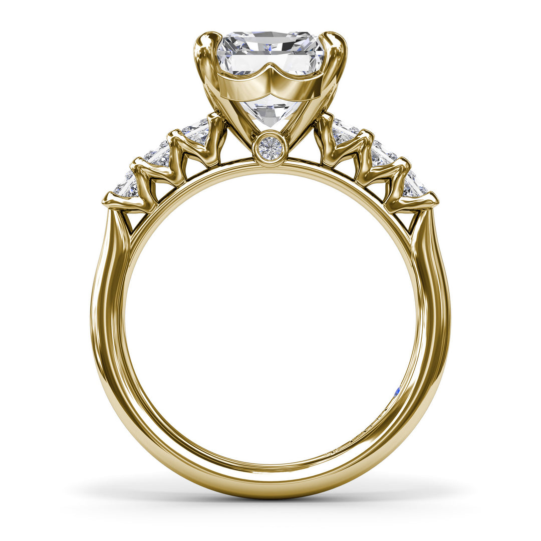 Radiant Diamond Engagement Ring