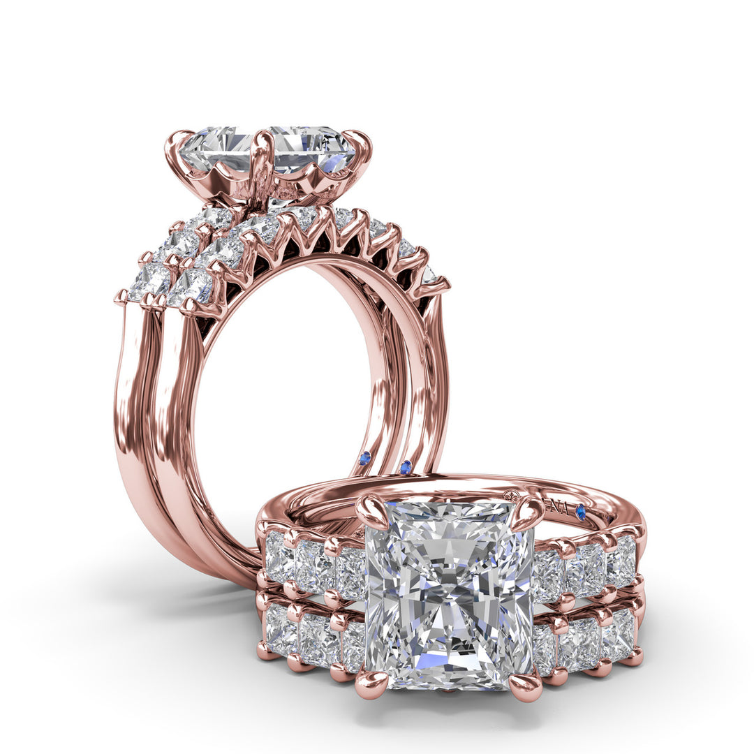 Radiant Diamond Engagement Ring