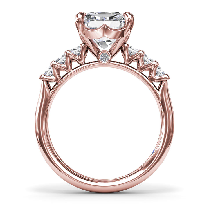 Radiant Diamond Engagement Ring