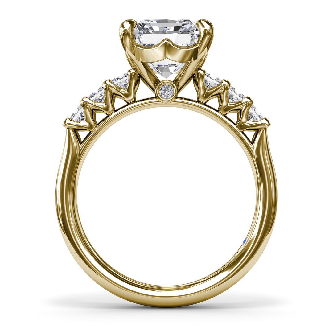 Radiant Diamond Engagement Ring