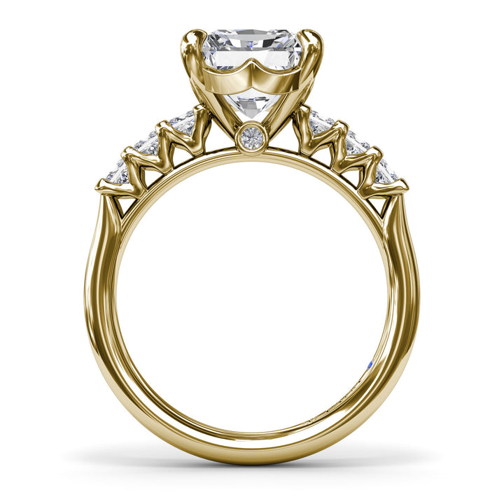 Radiant Diamond Engagement Ring